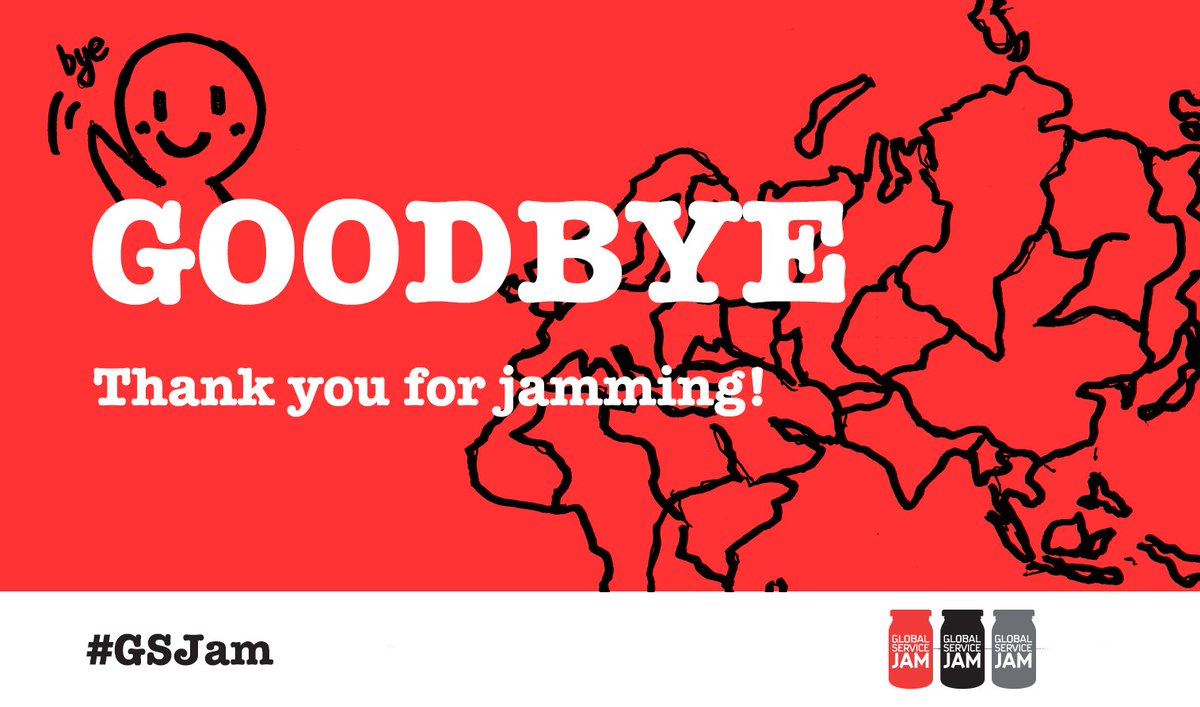 Au revoir, adiós, addio, Auf Wiedersehen, and goodbye! Thank you so much for jamming with us!!!
#MadServiceJam18 #GSJamBerlin #munichservicejam #GSJamWI #CFADescartes #GSJFlorence #CFADescartes
<a href="/MadServiceJam/">Madrid Service Jam</a> <a href="/JamBerlin/">jamberlin flores rio</a> /lk