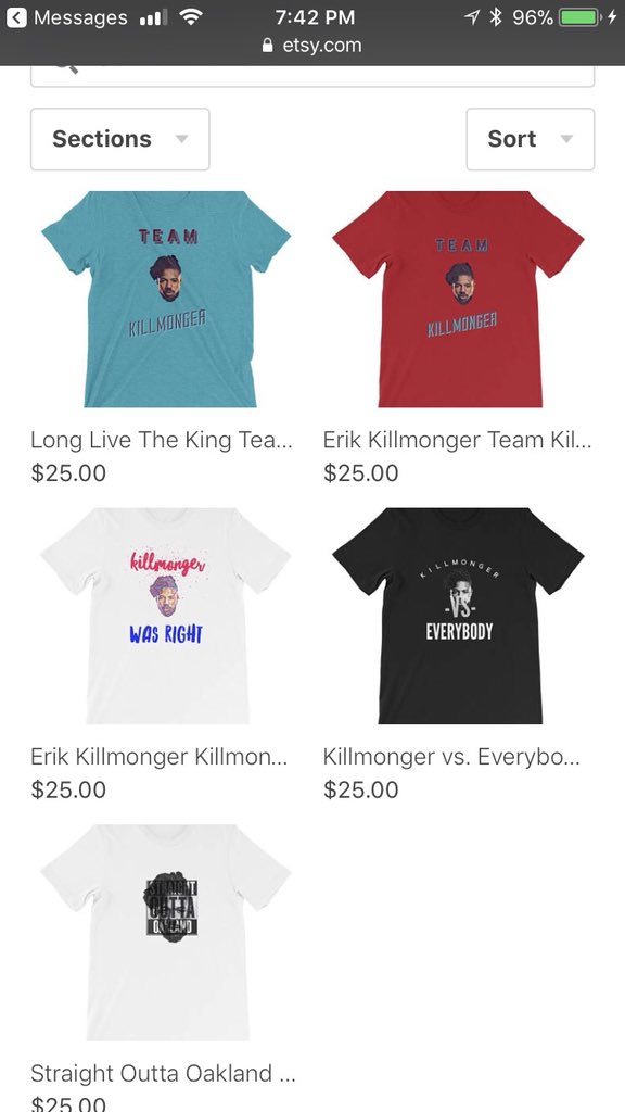 teamkillmonger's tweet photo. Order your “Killmonger Was Right” shirts at https://t.co/RdfzZThley for $25. 5 designs to choose from. cc:@BenjaminEnfield  #teamkillmonger #killmonger #killmongerwasright #michaelbjordan #blackpanther #wakandaforever #burymewithmyancestors https://t.co/hfqTuDi2jc