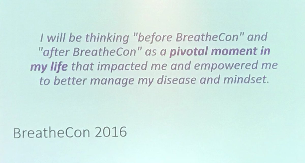 VCory's tweet photo. CF patients can’t be in the same room, so BreatheCon online conference was born. @MarissaBenchea. This is a great example of finding a solution to fit the patient instead of forcing patients to fit inside an established  social platform #intouchwith #SXSW #SXSW2018 https://t.co/HDLsTxKgf6