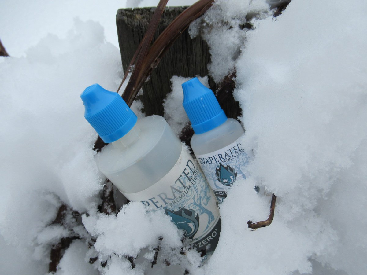 DonovaneLiz's tweet photo. taking advantage of another snowy day and enjoying some @Evaperated #evaperated #ejuice https://t.co/sawWcLCxP7