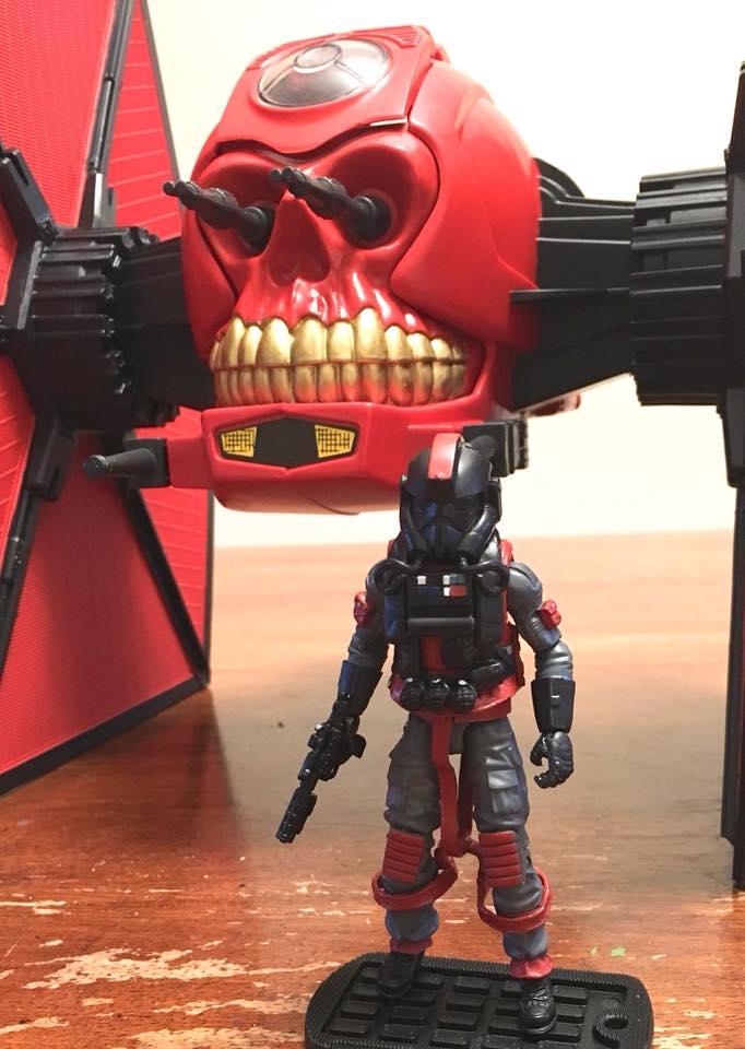 TheFullForce's tweet image. 🖋️😡🖋️ WOAH!! 🖋️😈🖋️

Epic custom from The Odinson's Thunder Mountain of Magic and Power!!

facebook.com/theodinson1/

#TIESKULL #ROBOFIGHTER #ROBOSKULL #TieFighter #ActionForce #RedShadows #StarWars #GIJoe #Custom #RedWolf #TieFighterPilot