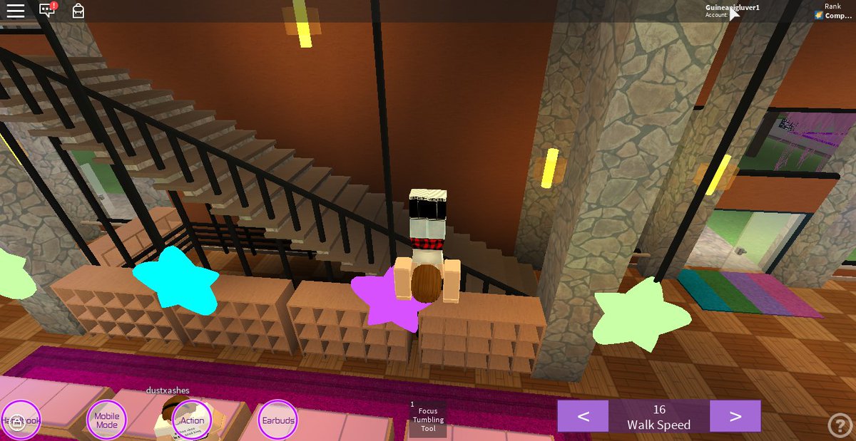 guinearblx's tweet photo. Just doing some handstands and leaps around Focus... @MimiDevRblx https://t.co/uLHGM414Nk
