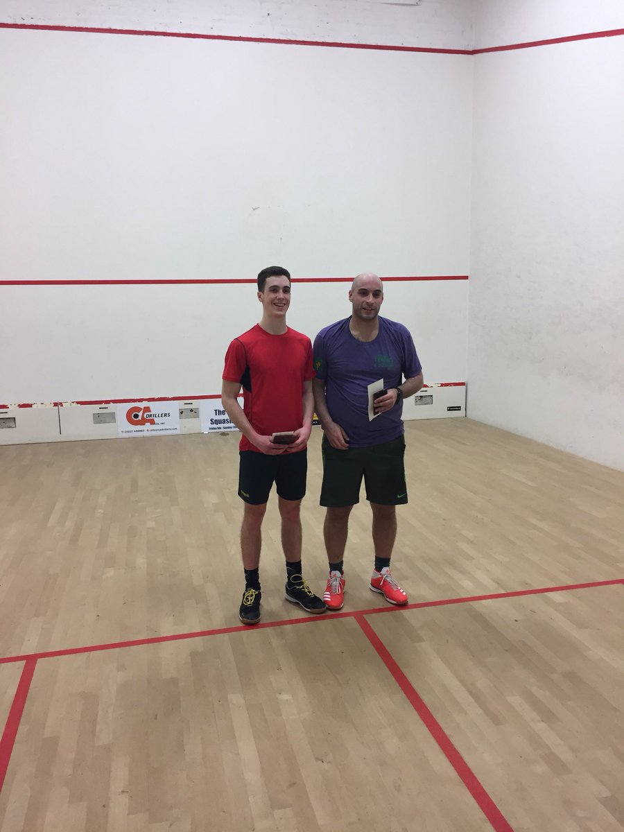 ks_sportscentre's tweet photo. WINNER!
The A grade plate final has just finished with Alisdair Shapcott coming out as the winner over Matt Bolt. Congratulations! #KingsSquashOpen https://t.co/PzPdmuUcPw