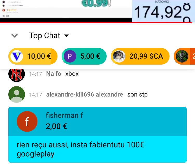 DuoGaming21's tweet photo. Ce youtuber nommer @RNatomix arnaque des jeune en demandant de grand ou petit don en échange de carte psn ,PayPal,ect mes qui ne marche pas.Grasse a tout cela y réussi a gagner bcp trop d'argent merci @MaxEstLa @MrThoomas62YT @YTCreateurs #Rt au max pour informer au max https://t.co/dz0NJ7SQNd