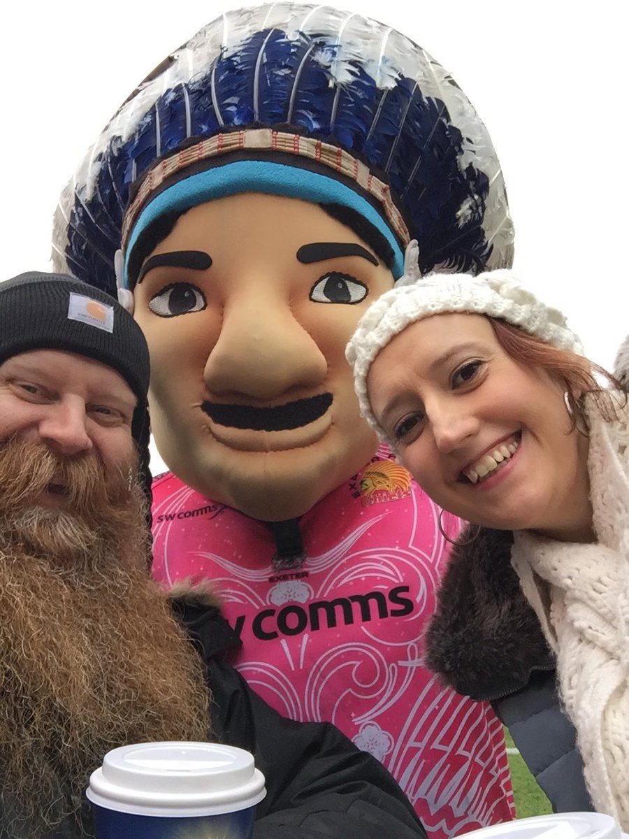 Great day out at Exeter Chiefs with <a href="/lucybarrie76/">Lucy Barrie</a> #exeterchiefs #rugby #exeter #chiefs