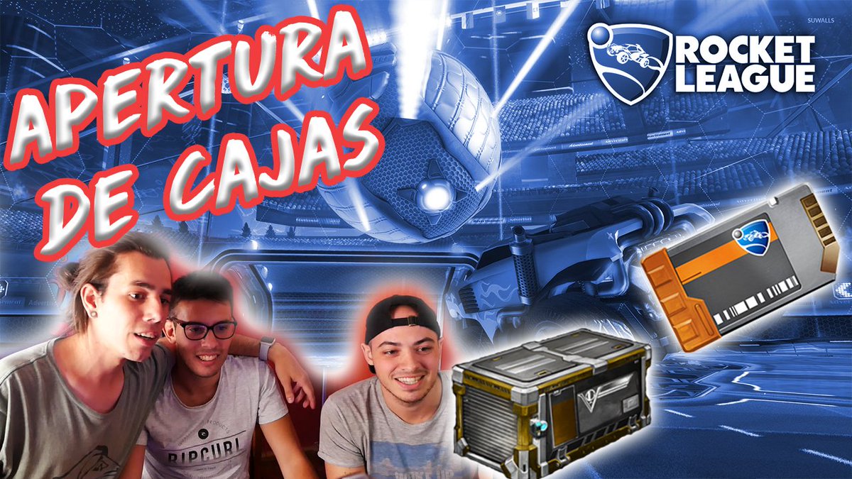DestregaVGC's tweet photo. ATENCION!! APERTURA DE CAJAS ROCKET LEAGUE!! NUEVO VIDEO!! DENLE LIKE Y TODO SU AMOR!! https://t.co/Di2bdP00Gj @youpartum @rocketleague @Promo_YT @Eres_Youtuber #rocketleague #gameplay #gaming #gamer #steam #cratesopening #opening #keys #friends https://t.co/EXPnjVHE6X