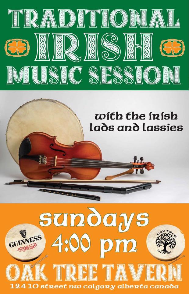 Every Sunday Live Traditional Irish Music.