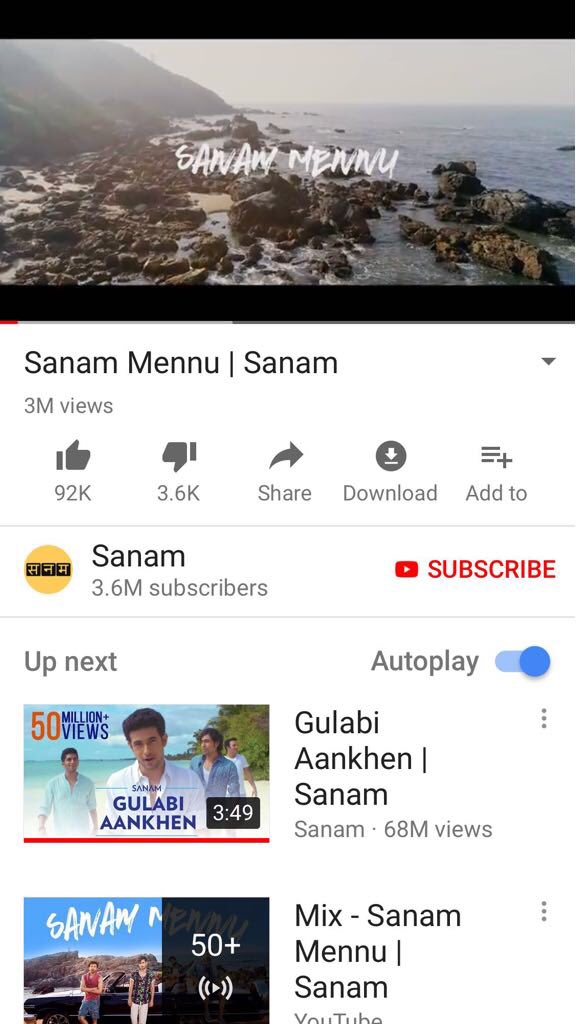 Sanam_Official's tweet photo. So you guys have kept your word of promoting the music.. we will keep ours of making more ..!! 
❤️❤️❤️❤️🙏🏼#musicmillionaires
#SANAMoriginal https://t.co/HfTs3nDkpi