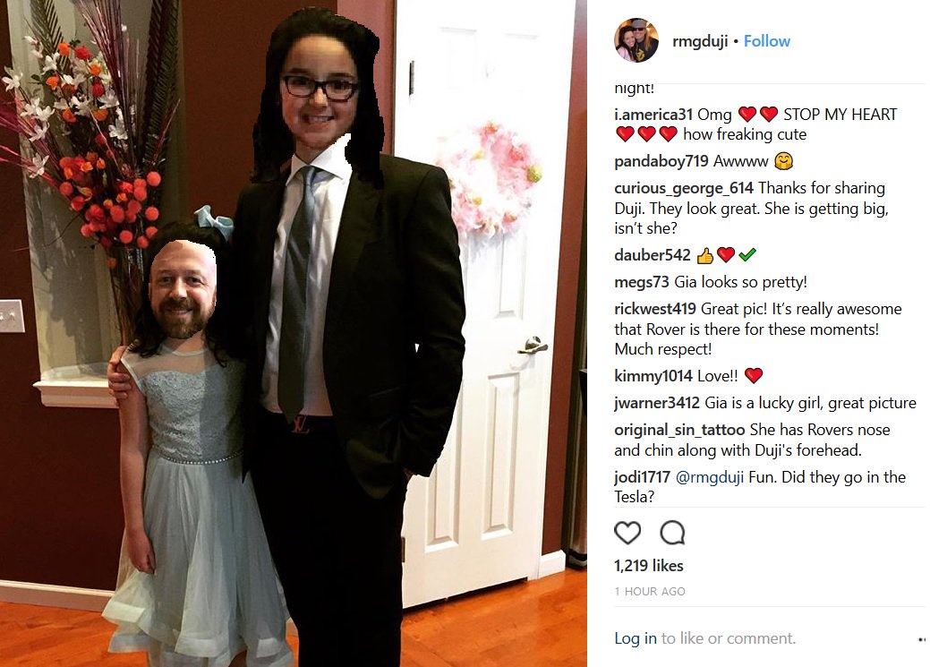 GumsMcForehead's tweet photo. @BMitchell0121 @Andyman216 @RMGPhotoshop @rmgtmz @RMGnadz You guys are crazy, they look nothing alike!  #IDHAKB https://t.co/fA8KcyHASg