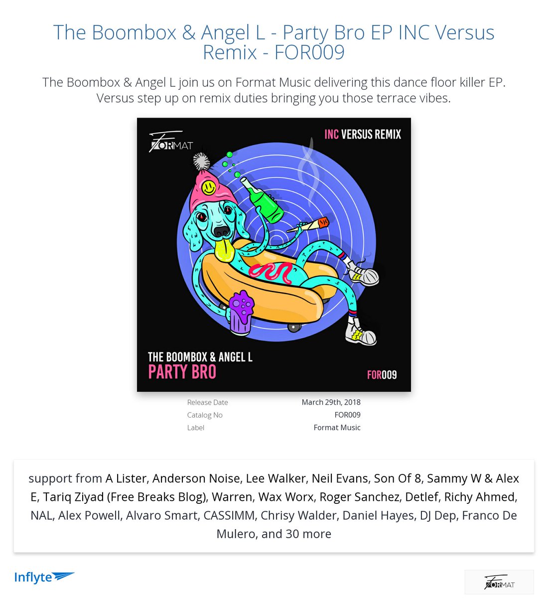 FormatMusic1's tweet photo. Cheers @Richy_Ahmed for the review "Cheers ."
https://t.co/xPmzJbNcf7 https://t.co/JldFx9Om7r
