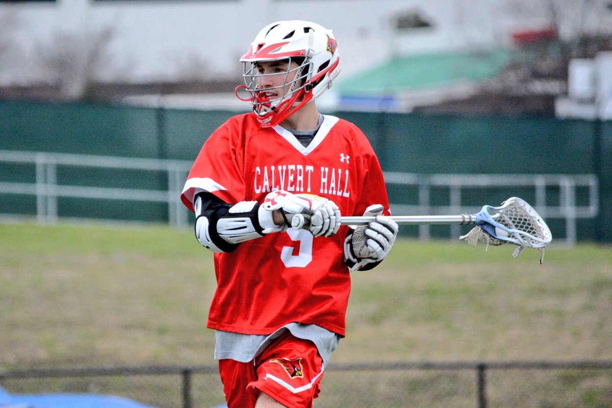 LaxRising's tweet photo. Final at the King of Spring: reigning MIAA champ Calvert Hall rolls to a 12-4 win over Westlake out of Texas. Jacob Kelly leads w/ 3 goals, 4 assists. Cole Herbert w/ 4G. Tate Young leads Chaps w/ 3G. #calverthall #westlake #kingofspring #lacrosse (📷: @cvock) https://t.co/z6Yd8BWZrO