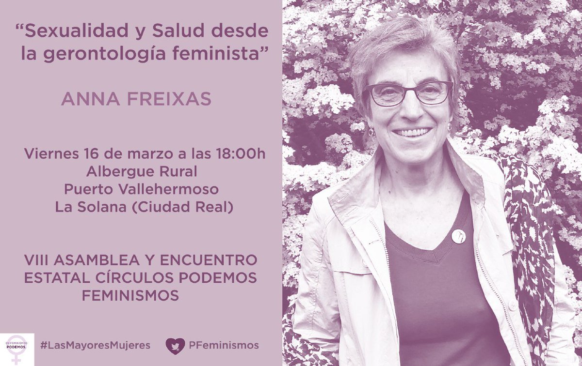 PFeminismos's tweet photo. 💜🚺 Desde el puerto de Vallermoso preparando nuestro VIII Encuentro y asamblea, en el que hablaremos de #LasMayoresMujeres y de cómo las discriminaciones que sufrimos por ser mujeres crecen con la edad. 

Inscríbete❗️ https://t.co/0BtfkDs4Rg  y ven a debatir y a construir 😎💪 https://t.co/sqn4u9nR92