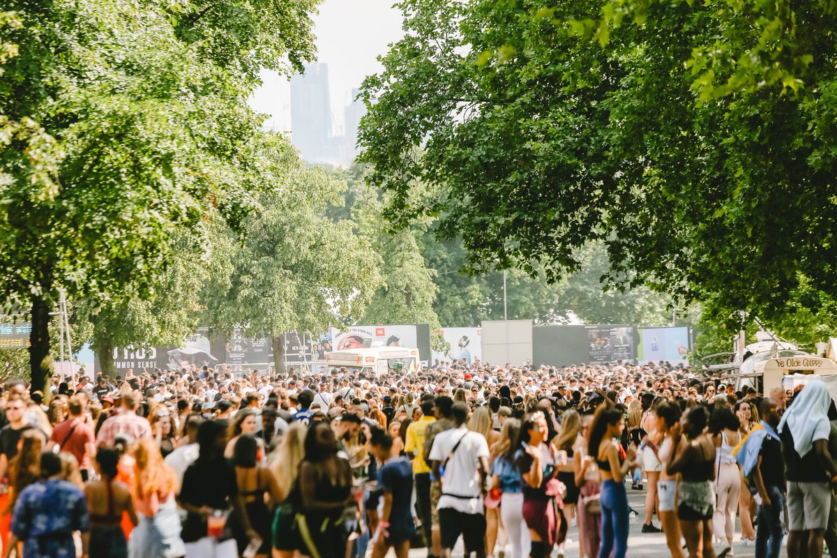 WirelessFest's tweet image. Our home, Finsbury Park. 🙏🙏
Winter vs Summer‼️