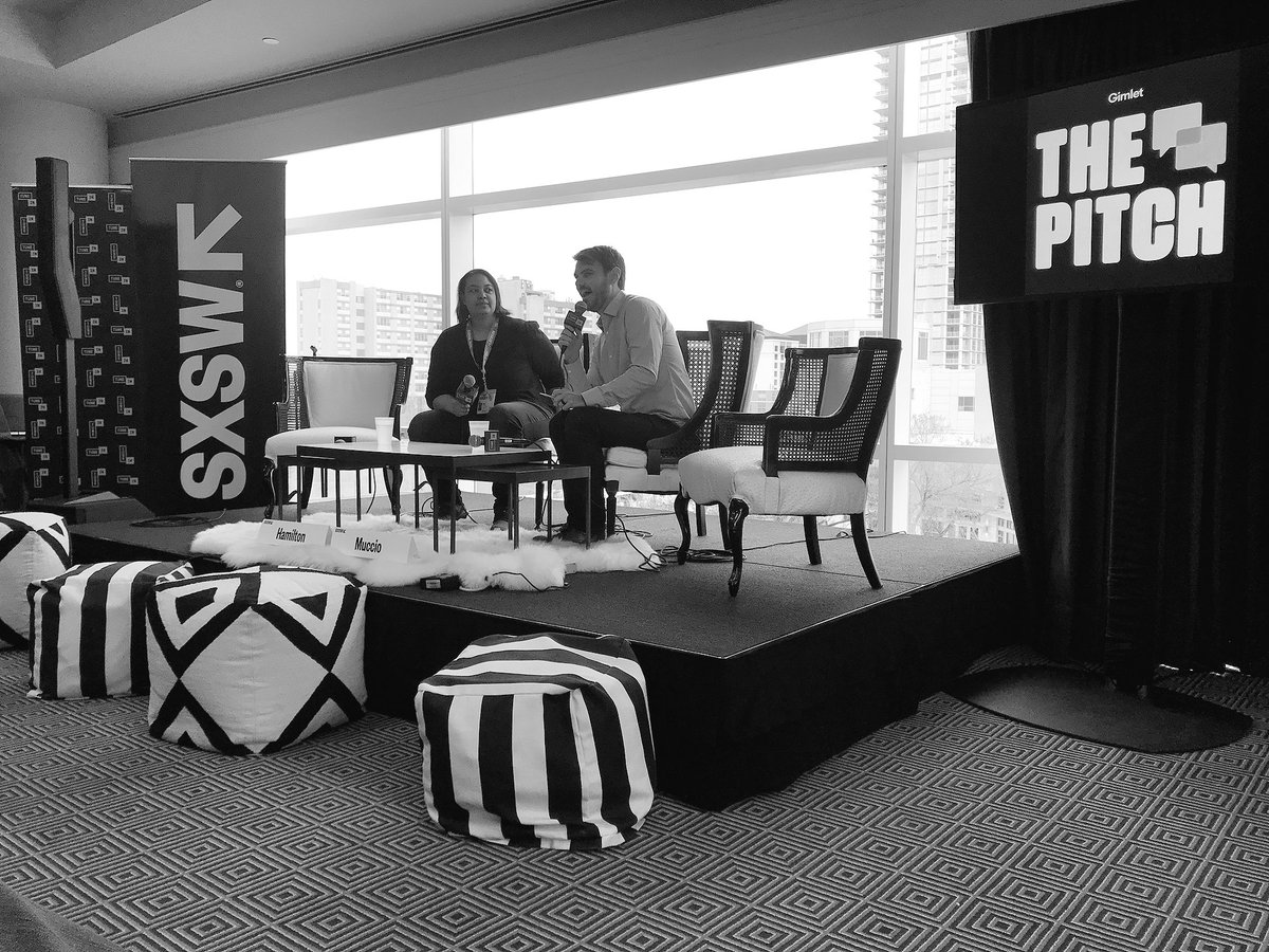 Front row seats with @thepitchshow’s @joshmuccio & @ArlanWasHere 😍 #TuneinatSXSW #SXSW #SXSW2018 #SXSWinteractive #investinwomen #startuplife #MomsCanCode