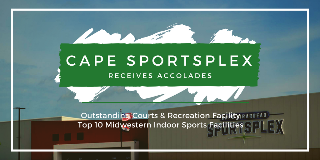 The #CapeGirardeau SportsPlex was recently named the Outstanding Courts and Recreation Facility of the Year and a Top 10 Indoor Sports Facility in the Midwest! bit.ly/2oXIAYj #recreation #sports