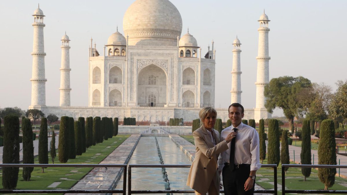 franceinfo's tweet image. Inde : Emmanuel et Brigitte Macron s'offrent une escapade au Taj Mahal
francetvinfo.fr/politique/emma…