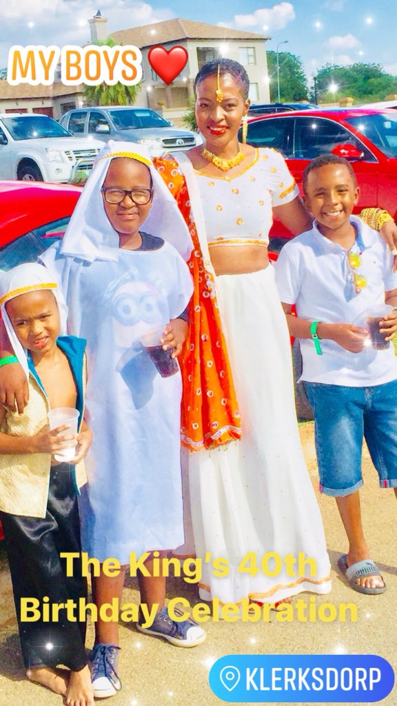 Puseletso007's tweet photo. My highlight of this past weekend was my boys 👑 They just stole my heart. #TheKingsBirthdayCelebration https://t.co/OHNyXcygIt
