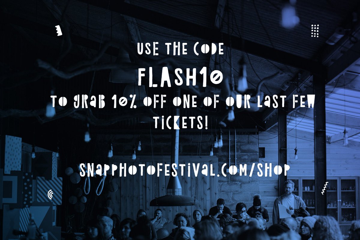 You seriously don't want to miss SNAP this year and to help you along the way, we have a whopping 10% off our last few tickets.  Go get 'em.  This offer expires on Friday. ow.ly/lCLg30iSAzO