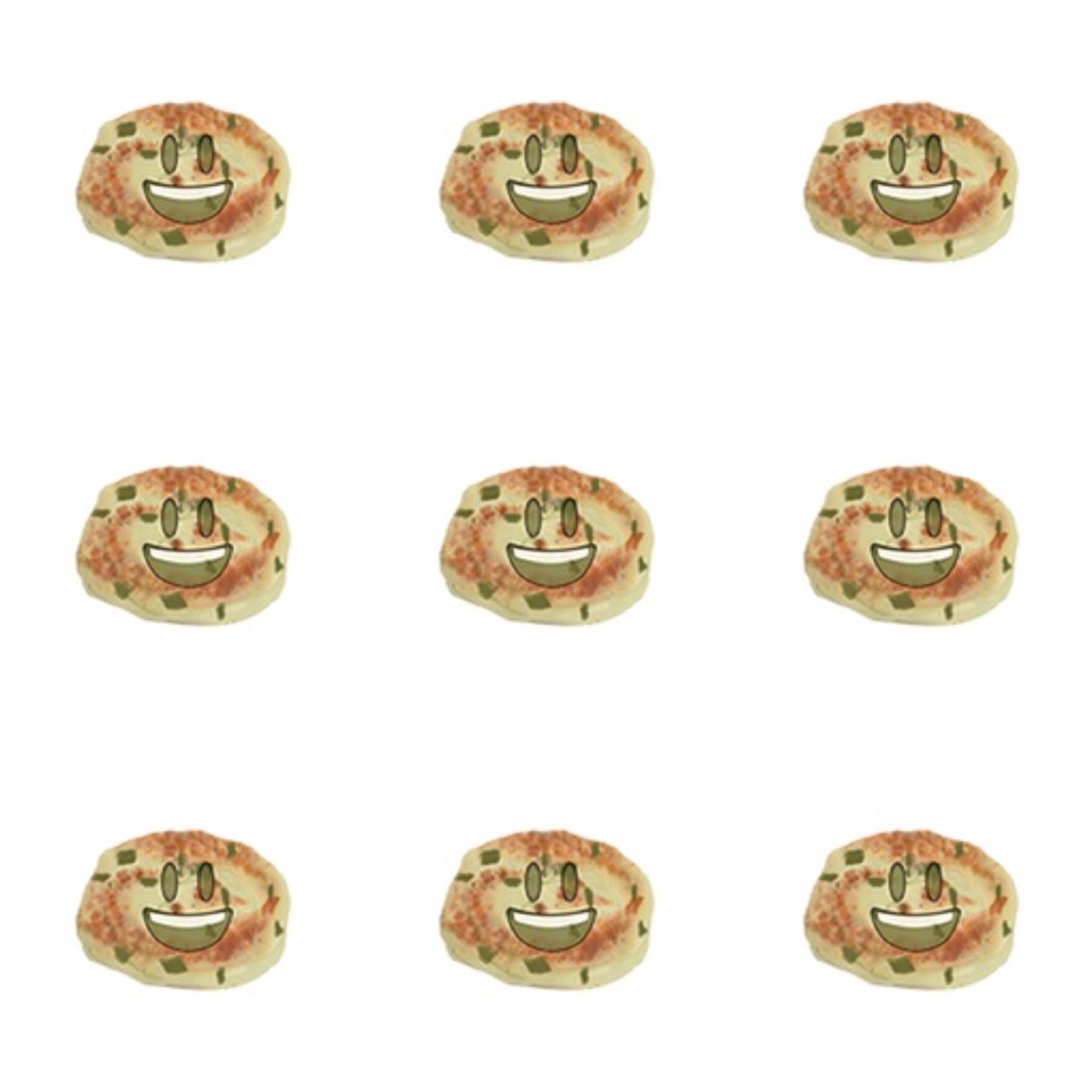 Edmojis's tweet photo. We love green onion cakes! We have four of them in our #edmojis app. Here's the story behind Edmonton's fascination with green onion cakes. https://t.co/gLuBGuGacn #yegfood #yegapp #appstore #googleplay https://t.co/XwIS7ifyGd