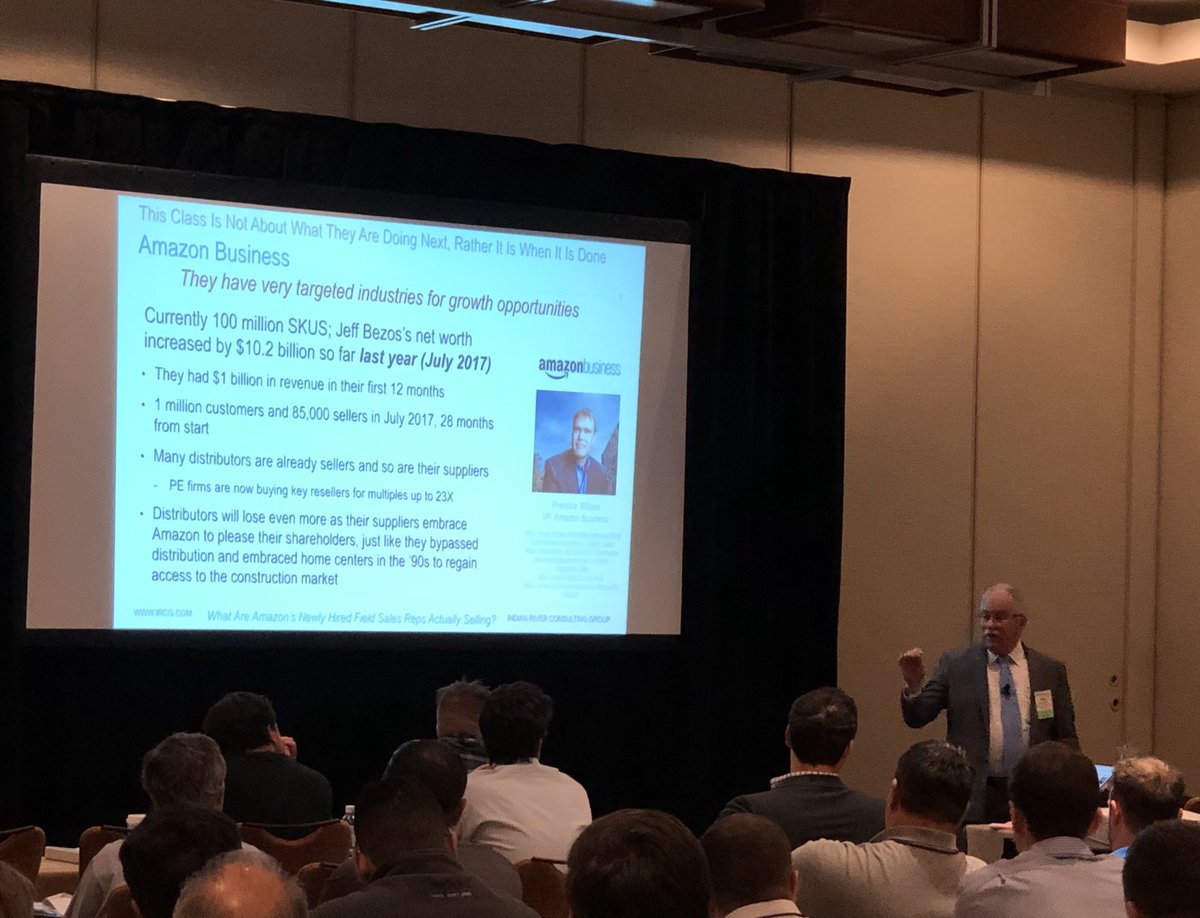 KA_Newton's tweet photo. UID 2018 has begun!! Here’s veteran Mike Marks from Indian River Consulting Group teaching “Distribution in a Post-Amazon World.” #UID 2018 https://t.co/GetJjZZmNs