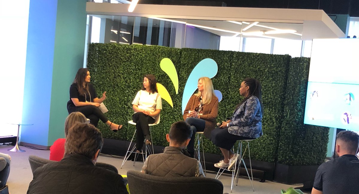 KateTalbot2's tweet photo. Been to a lot of tech panels in my day and the #sprinklrsxsw “Women in Business and Social” was one of the best. Real, actionable and hilarious advice @BevJack @LinkedInMktg @PrincipalCMO https://t.co/KYF4KFl0o0