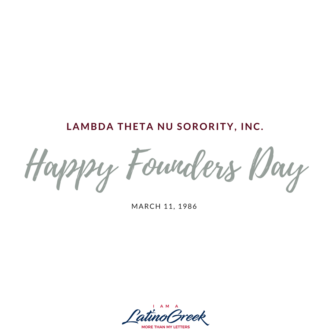IAmALatinoGreek's tweet photo. Wishing Lambda Theta Nu Sorority, Inc. a happy founders day! #OnceALambdaAlwaysALambda 🌹#Lambdas1986 #LambdaThetaNu #LambdaGrad #LambdaAlumna #ΛΘΝ #Sisterhood #LambdasAre #LambdasAroundTheWorld #LivingLambda #NALFO #LatinoGreeks #IAALG #NALFOUnity https://t.co/xqhioVg5RD