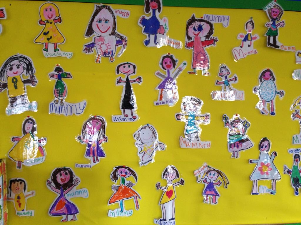 Happy Mother’s Day!! We hope you have had a lovely day 😊 These little masterpieces are work from some of our  Reception children.