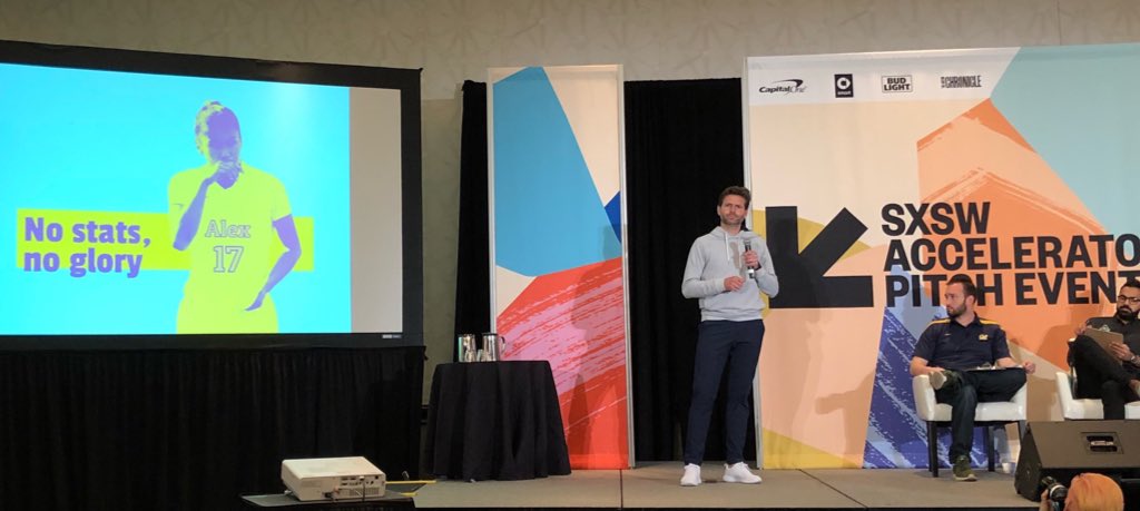 getdashtag's tweet photo. No stats no glory! @EpcoBerger pitch about GenZ soccer players @sxsw #DashTag #soccer #acceleratorpitch #AustinTX https://t.co/o4TJAq4F3K