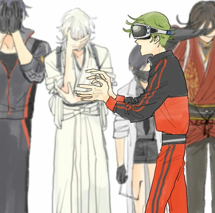 Ishikirimaru2's tweet photo. В нашей Цитадели появляются новые технологии.Интресно,чем все это может закончиться для нас?
Вот @SweatPoet решил первым опробовать этот <чудо-шлем> ,который недавно подарил нам Хозяин.Интересно,что же там видно в этом шлеме? https://t.co/G9rBMGFTgR