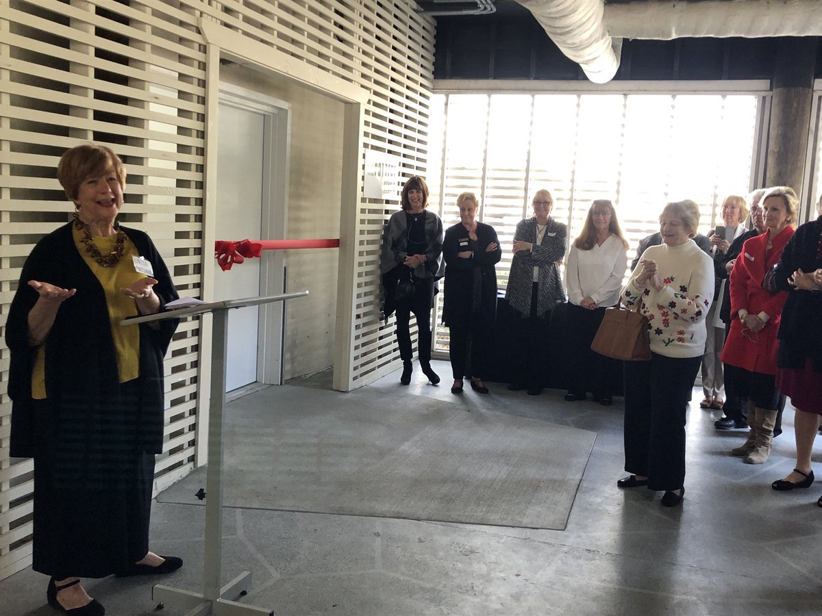 MBArtMuseum's tweet photo. It was a wonderful celebrating cutting the ribbon for the new Lineta Pritchard Pottery Studio! Classes begin April 3! Join us for a grand opening on April 8! #myrtlebeach #artmuseum #potterystudio #mbartmuseum https://t.co/TTRWloiEXG