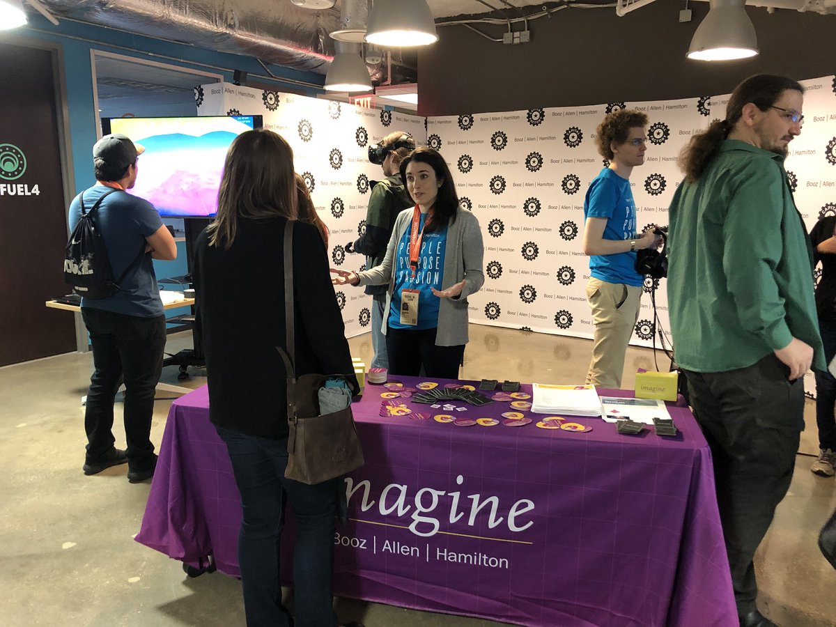 nylabeth's tweet photo. Want to see how the navy uses AR/VR to navigate underwater terrain? Come visit @BoozAllen @CapitalFactory and try on an immersive experience. #BoozSXSW https://t.co/eJ7dxKrcS3