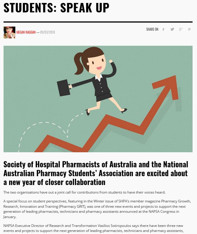 KirstiGalbraith's tweet photo. Calling all @MonashPharm past and present #students and #interns This is a great opportunity to get your #research published. Chat to us if you need some assistance with your submission #GRIT #shutupandwrite https://t.co/W3stscjQnk