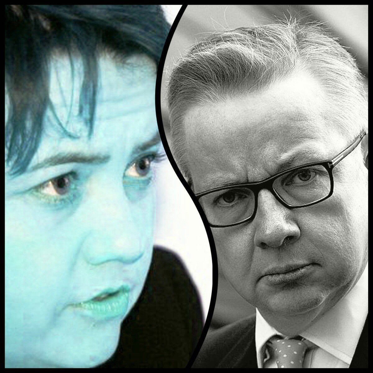 Hyvast's tweet photo. Would you believe it

Remainer Davidson  not happy with just Turning her back on the 62% 

She is now standing side by side with arch right wing 
#Brixt  hard liner Gove to get out sooner

                       You just can’t Trust a Tory https://t.co/csZEtqR936