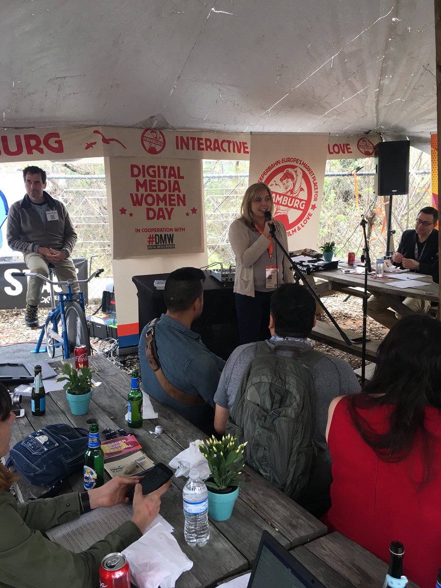 qualitize's tweet photo. Today in Austin: @kathrin_kistner giving her „inspirational speech“ at @DigiWomenDE‘s #DMWDay event @sxsw. „My advice for female founders: Never stop exploring. Be pushy. Team up. Always stand up after falling.“ #womenintech https://t.co/Lb8T2YzBqt
