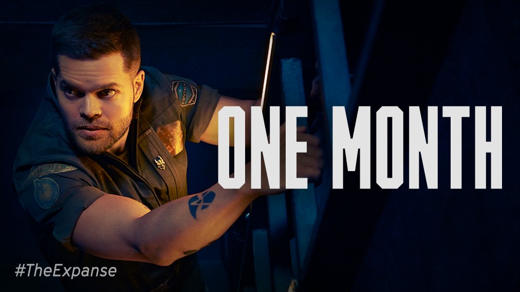 ExpanseSYFY's tweet photo. The Roci can't fly without her crew. See you all in ONE MONTH. #TheExpanse https://t.co/j4EedAFJY2