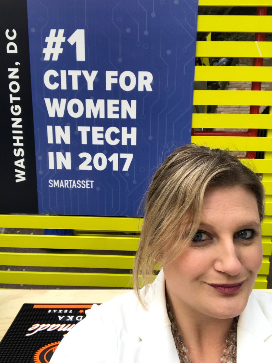 Proud to be a #womanceo in #DC! @Veda_Data #WeDC #SXSW2018 #sxsw