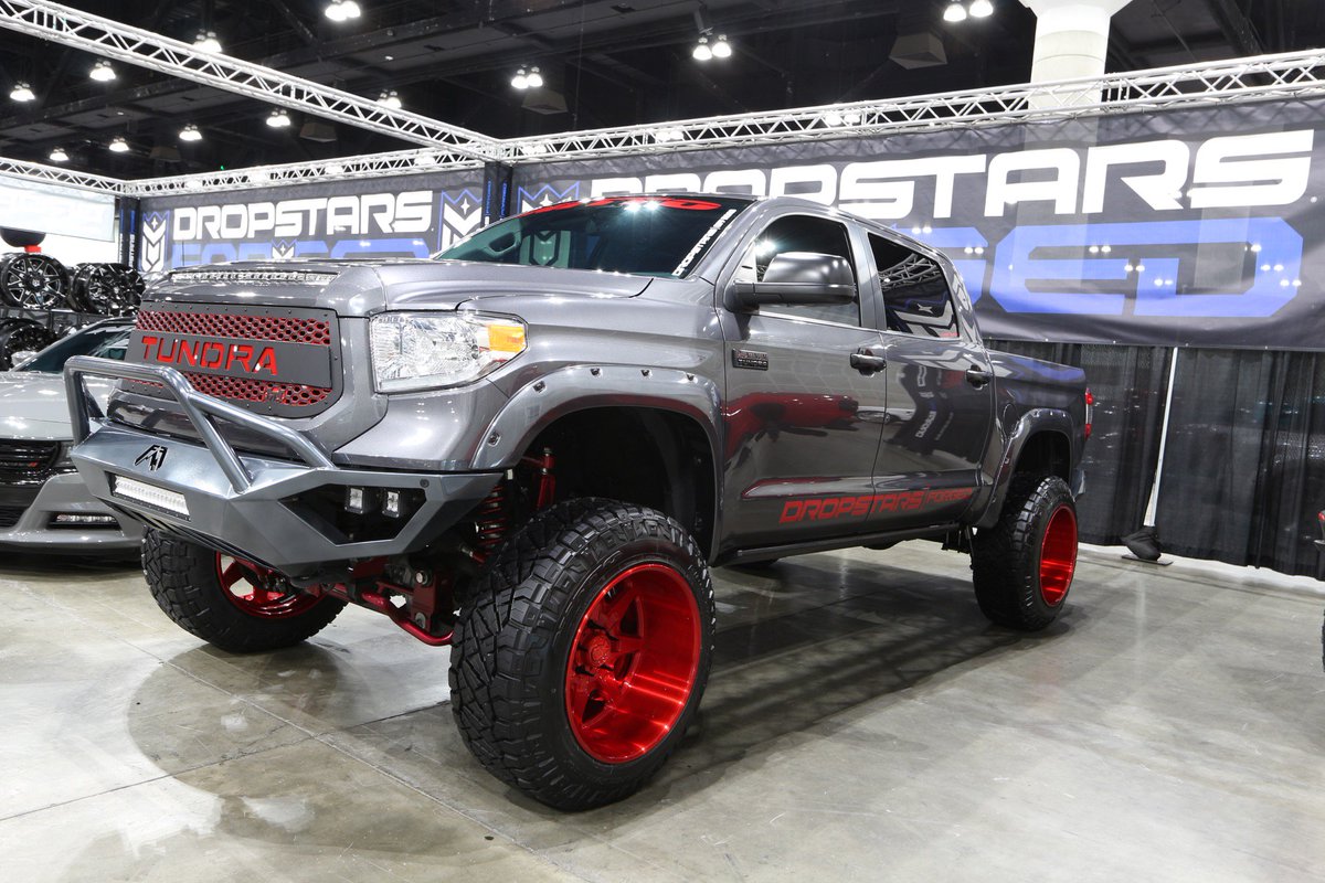 dropstars's tweet photo. Insane #Tundra on custom #DropstarsForged Wheels at the L.A. #Dubshow https://t.co/N4zJqyLE8i