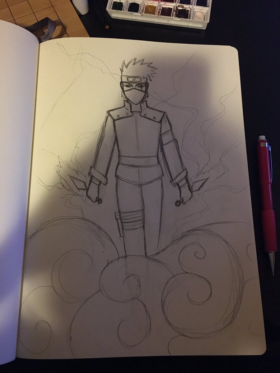 Featured image of post Kakashi Purple Lightning Drawing Those markings are the same shade of purple kakashi s that actually makes kakashi taller than average in japan where naruto draws a lot of its though he may favor lightning release kakashi actually mastered all of the basic nature types