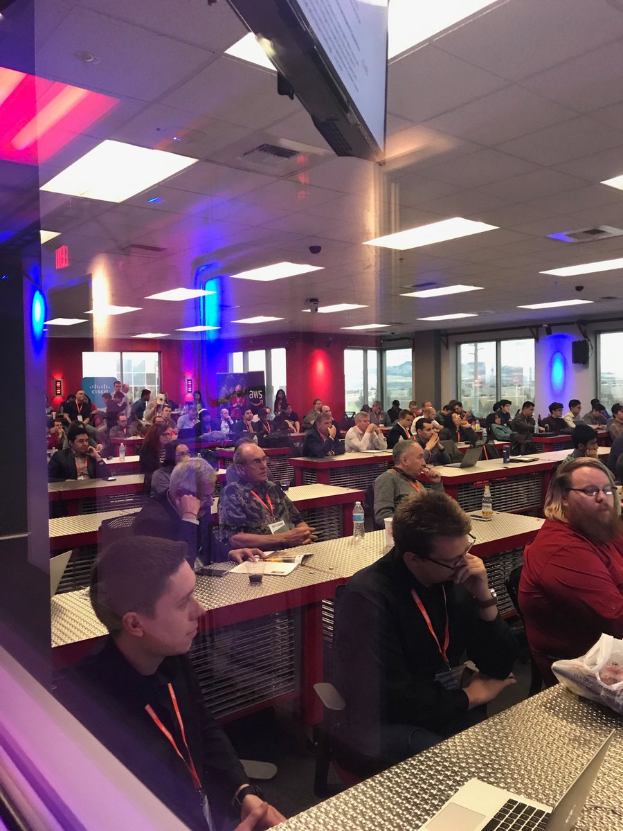 bechtold_brad's tweet photo. About to present Cisco's first place prize of $10k to the winners of Barrick Gold 2018 Battleborne hackathon. https://t.co/aYI1TB2iVg