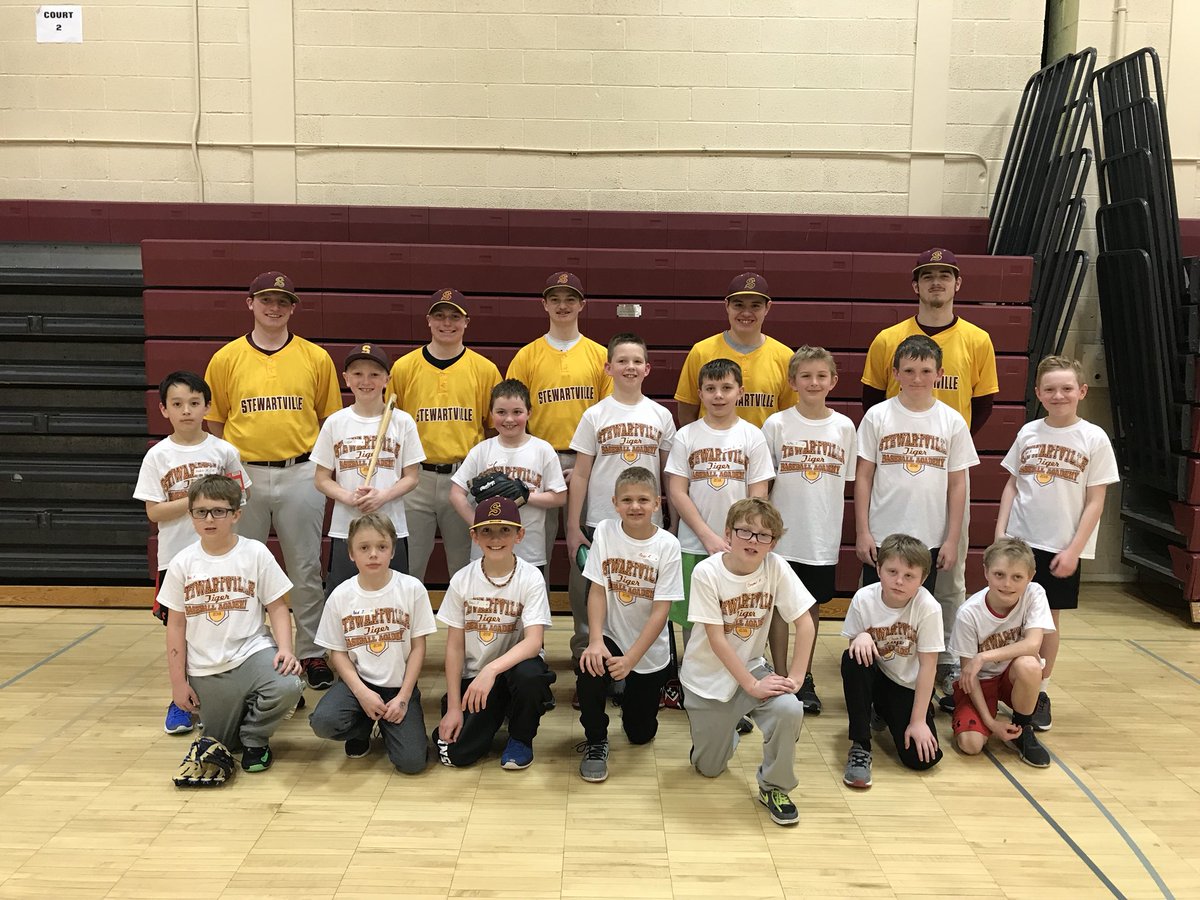 stewiebaseball's tweet photo. 2018 Stewartville Winter Baseball Academy 3-4 grade.  Great group!!! https://t.co/Ijg8WX3Rq6