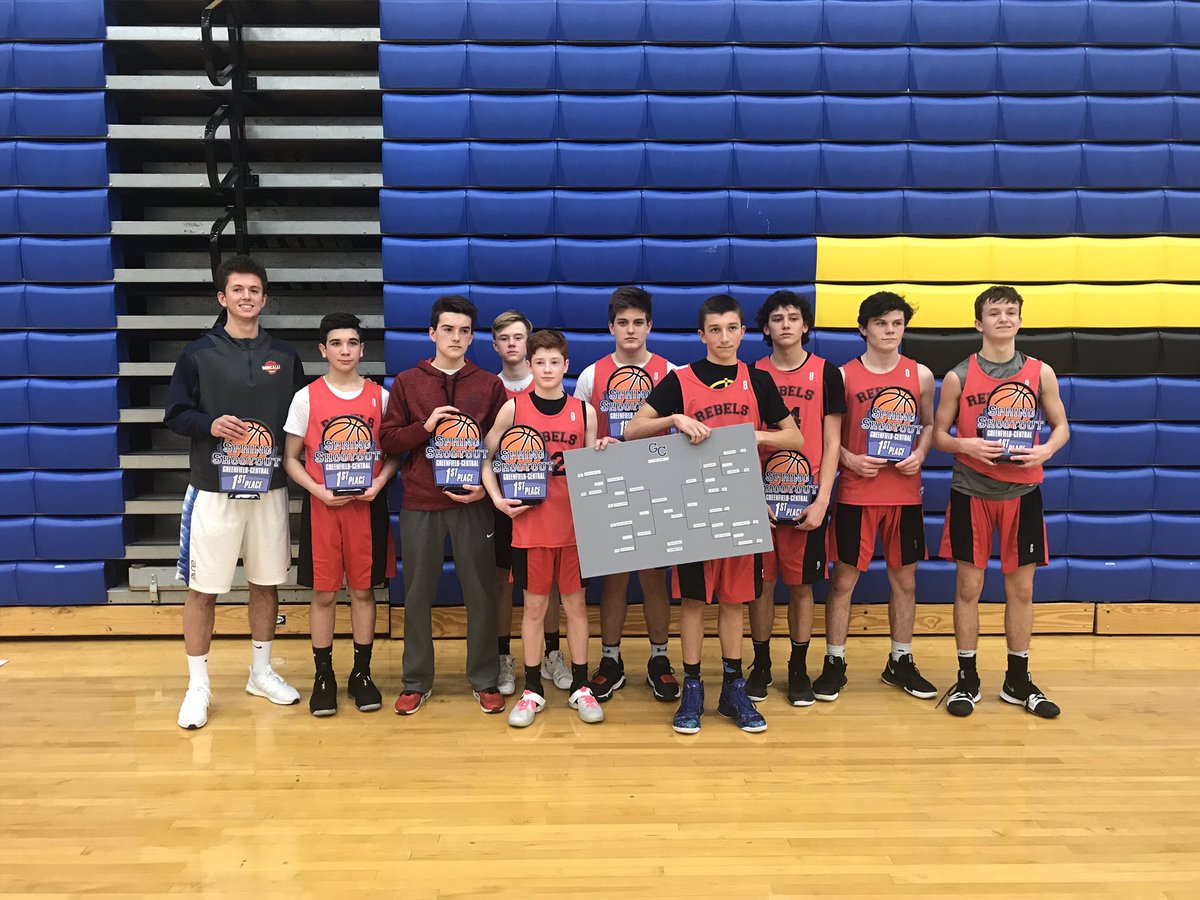 RoncalliHoops's tweet photo. Congrats to the Roncalli Red 8th Grade Rebel Club team for winning the Greenfield Invitational. https://t.co/Tk1fESlq2c