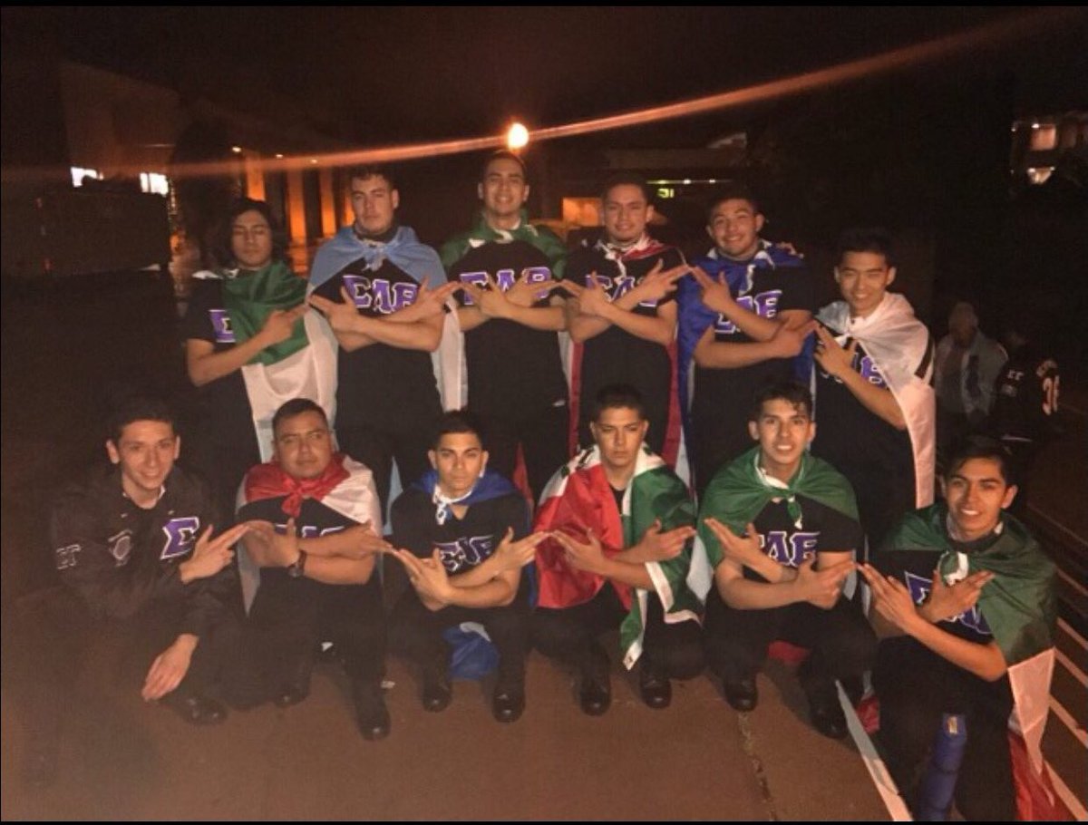 UCSBBetas's tweet photo. The Oh So StunninG ΣΓ would like to wish our Fall ‘16 Omicron Line a Happy 1st Betaversary! 😎🗣Congratulations on completing your neophyte year & putting in mad work! 🤘🏾🎉💜 #SigmaLambdaBeta #SigmaGamma #OmicronLine #betaversary #UCSB https://t.co/XIXk3NuAAd