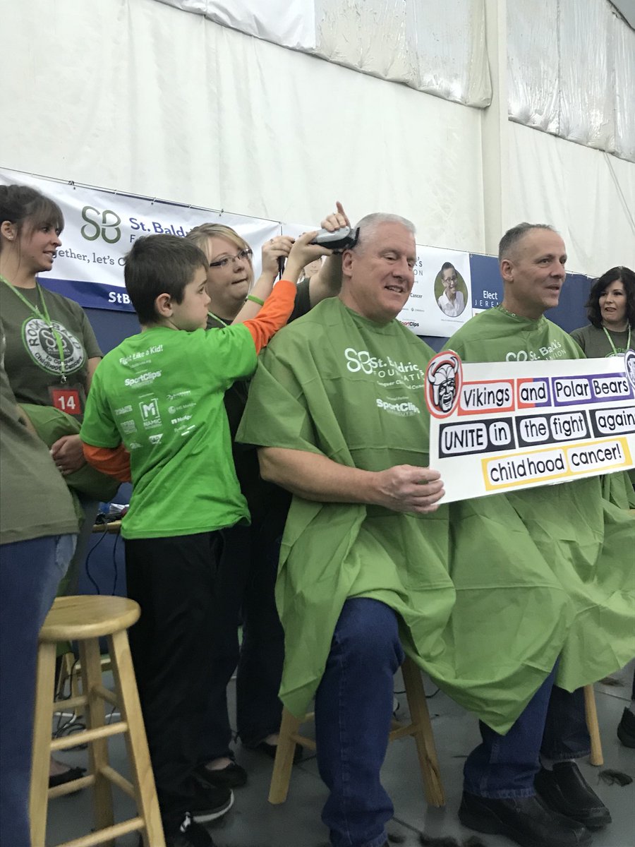 The Vikes and The Polar Bears team up for a great cause