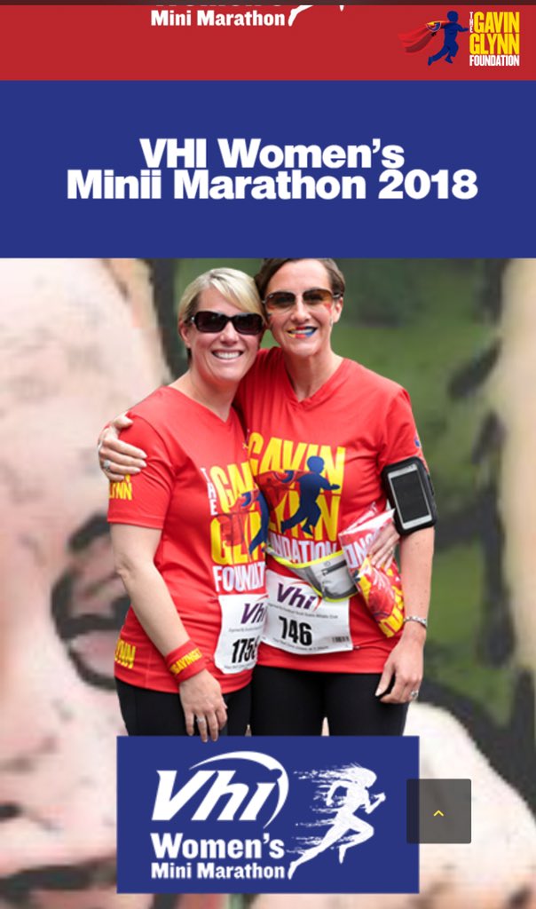 JOHNGLYNN1's tweet photo. Join #teamgavin glynn for this years women’s mini marathon. Once you register on Vhi site click the below link to receive your fundraiser pack 
https://t.co/Tp1Uhu4Q0V @JayneGlynn https://t.co/ArxhSN3qj2