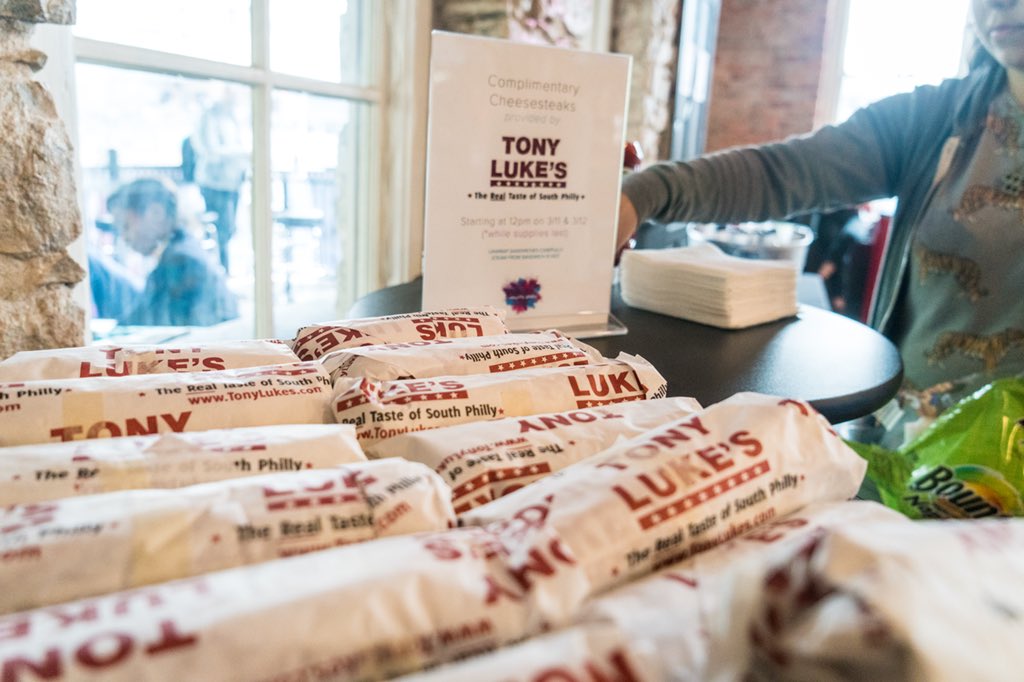 3 discussions down, 2 more to go for Day 1 of #AmplifyPhilly! 

Check out all of our remaining programming for #SXSW2018 at amplifyphilly.com &amp; don’t forget to swing by the 🏡 &amp; pick up a <a href="/tonylukes/">Tony Luke's</a> cheesesteak! 😋