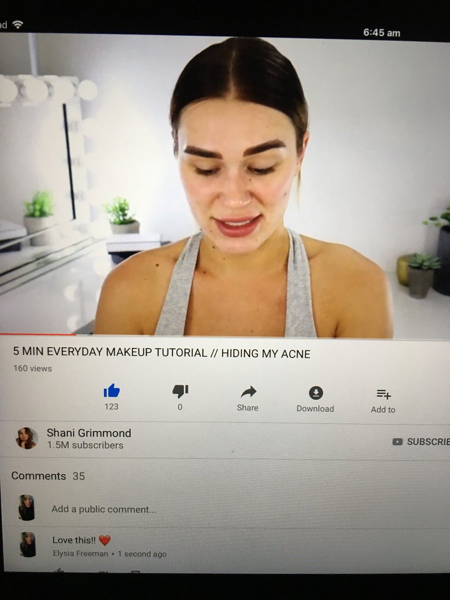 Shani Grimmond On Twitter 5 MIN EVERYDAY MAKEUP TUTORIAL HIDING