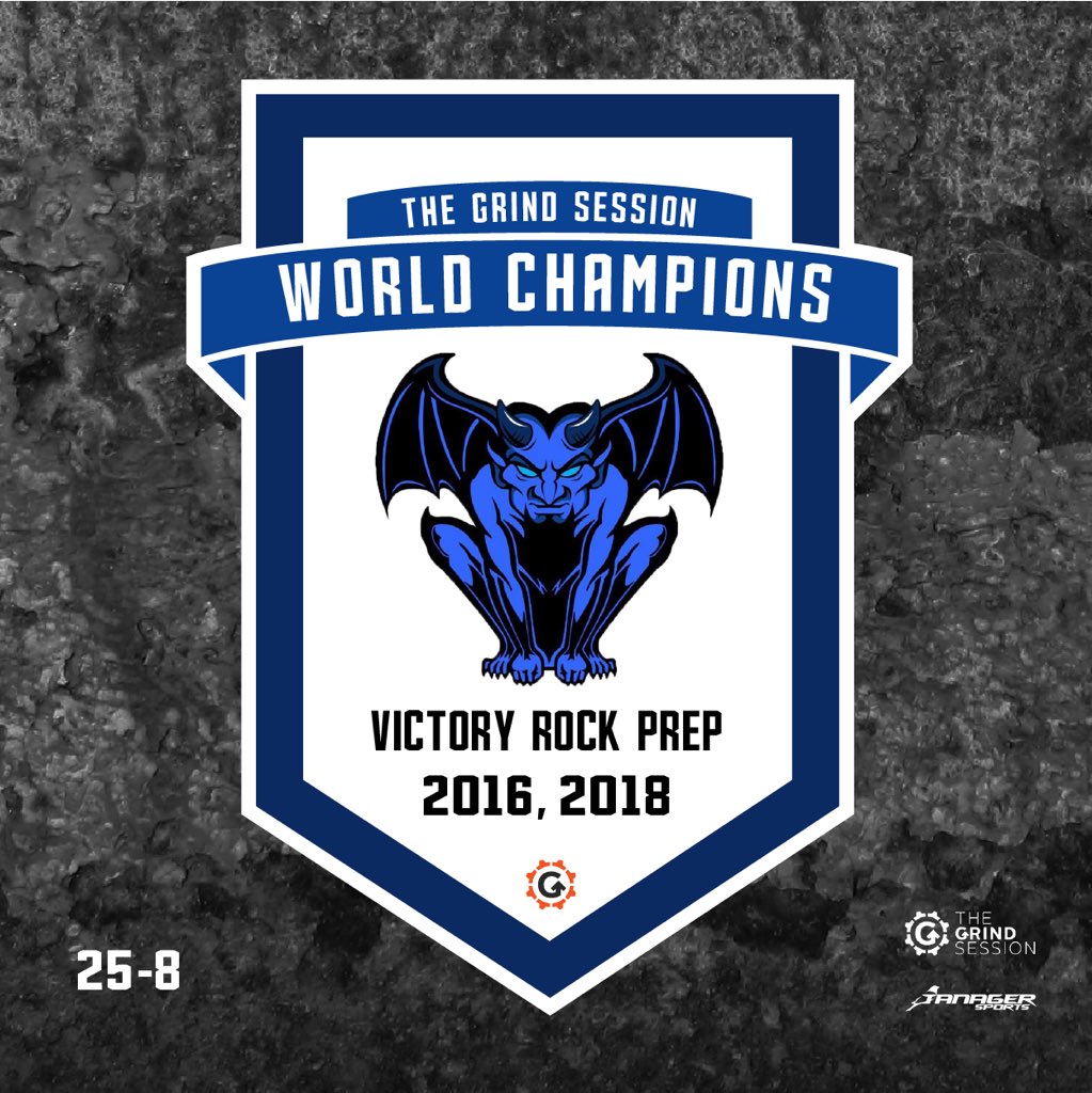 🏆🏆Congratulations to Victory Rock Prep! The now TWO-TIME Grind Session World Champions!