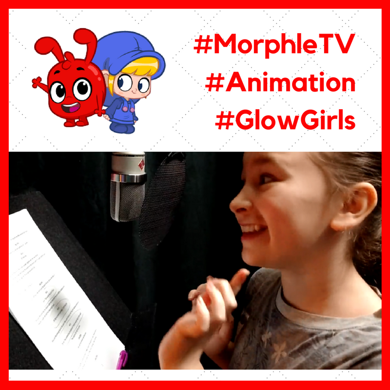 GlowGirlsVO's tweet photo. #DaylightSavings ~ Sabrina is getting a jump-start on the week by recording some new #MorphleTV episodes today! π€ #GlowGirls #VOSisters #Animation #hardworkpaysoff #dowhatyoulove π https://t.co/FSKpQQaTq9