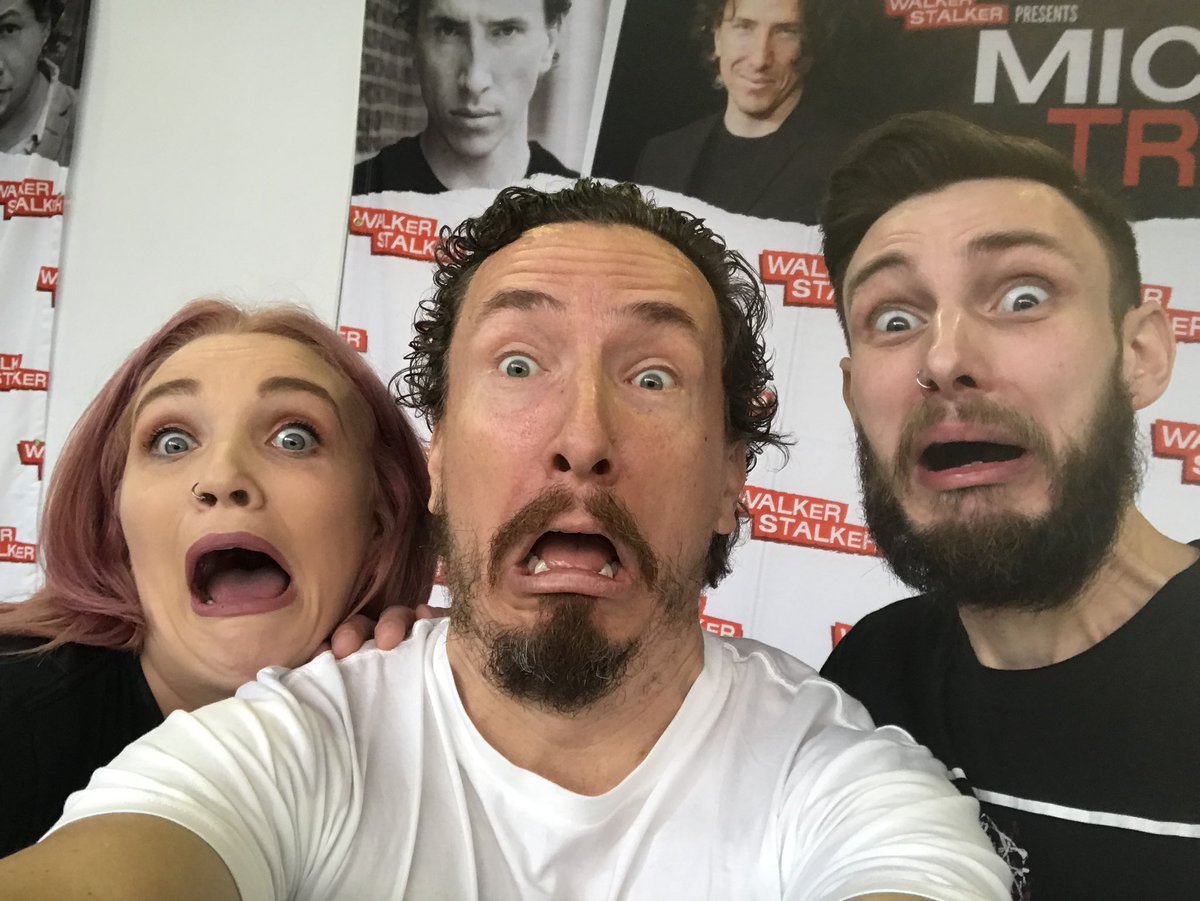 MsJade_Jackson's tweet photo. @TraynorLand so good to see you again, you honestly crack me up so much!!!! Much love #walkerstalkerlondon https://t.co/8PI0aO4WJm