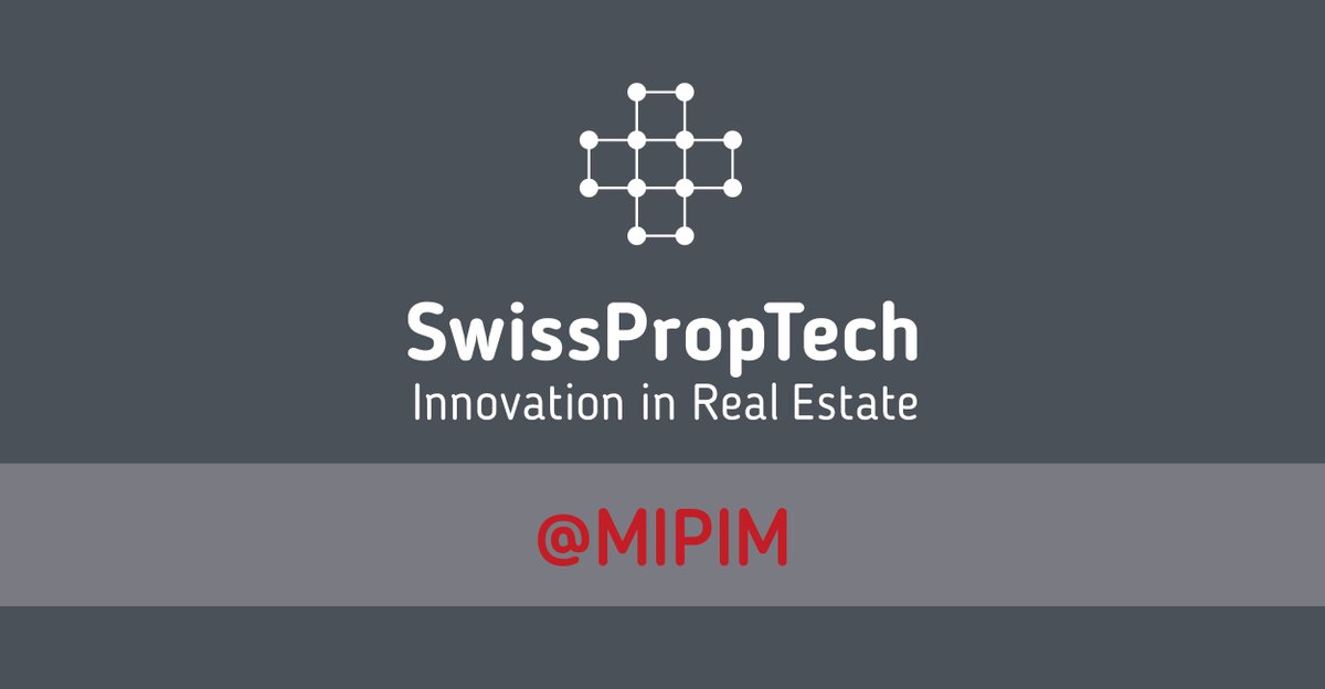 SwissPropTech's tweet image. Meet us at @MIPIM 2018 and do not miss our SwissPropTech meet up on Wed, March 14 #proptech #realestate #mipim18 buff.ly/2tFsBCY